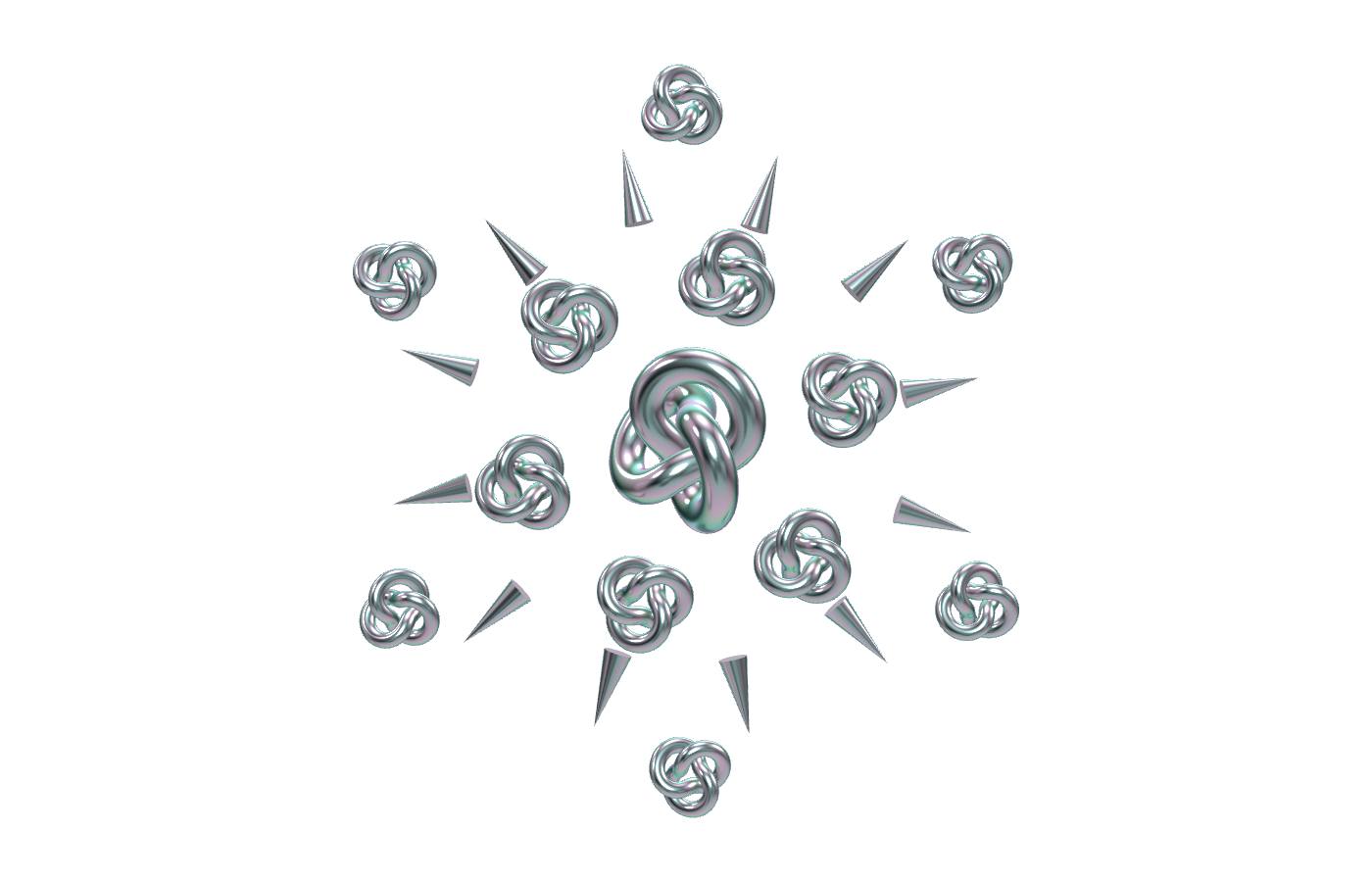 v10 · chrome mandala